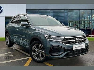 Blue Used 2025 VW T-Roc R-line SUV | £28,019 (Fair price)