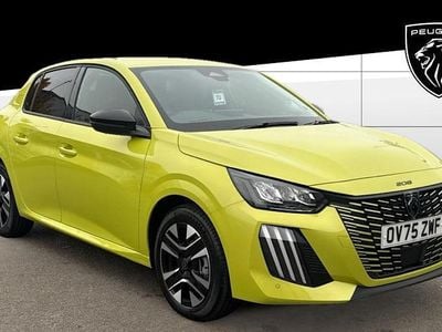Ageuda yellow New 2025 Peugeot 208 Allure Hatchback | £16,980 (Good price)