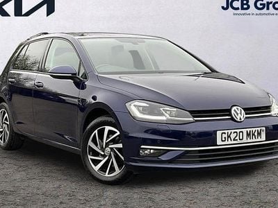 Used VW Golf VII Edition 150 HP (110 kW) 2020 Blue Hatchback
