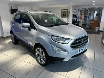 Używany Ford Ecosport Titanium 125 KM (91 kW) 2018 Srebrny SUV