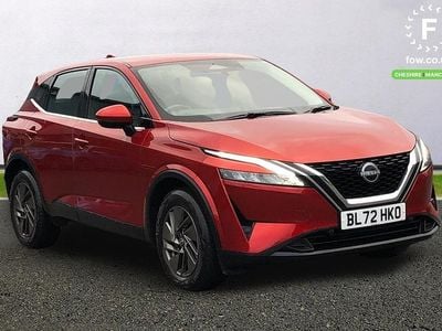 Red Used 2022 Nissan Qashqai Acenta Premium SUV | £14,499 (Fair price)