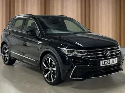 Used VW Tiguan R-line 150 HP (110 kW) 2023 Black SUV