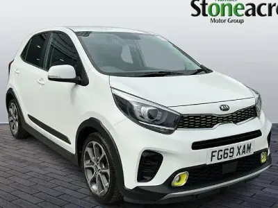 Used Kia Picanto X-Line 84 HP (61 kW) 2019 White Hatchback