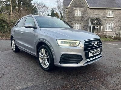Used Audi Q3 S-Line 150 HP (110 kW) 2016 Silver SUV