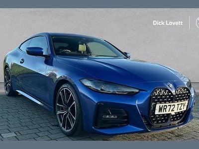 Blue Used 2022 BMW 420 M Sport Coupe | £30,490 (Fair price)