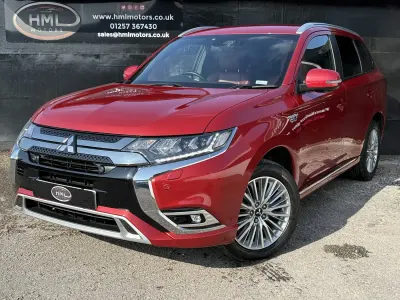 Used Mitsubishi Outlander P-HEV 2019 Red SUV