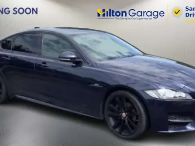 Used Jaguar XF R-Sport 250 HP (183 kW) 2018 Blue Sedan