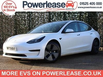 White Used 2021 Tesla Model 3 Standard Range Sedan | £15,289 (Good price)