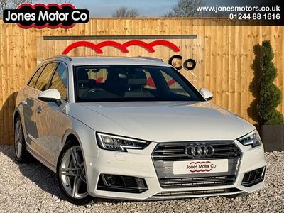 White Used 2019 Audi A4 S-Line Estate | £17,995 (Good price)