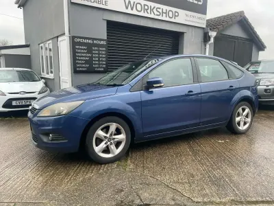 Usado Ford Focus Zetec 2009 Azul Citadino