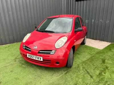 Używany Nissan Micra 79 KM (58 kW) 2007 Czerwony Hatchback