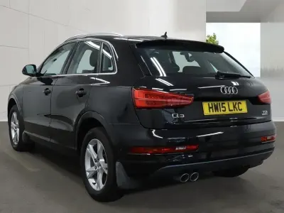 Usado Audi Q3 S-line plus 150 CV (110 kW) 2015 Negro SUV