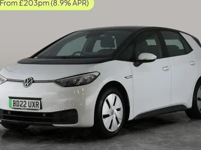 Used VW ID.3 Pro Performance 150 kW (204 HP) 2021 White Hatchback