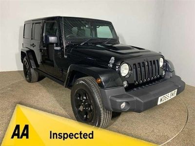 used Jeep Wrangler 2.8 CRD BLACK EDITION II 4d 197 BHP Convertible