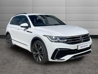Used VW Tiguan R-line 150 HP (110 kW) 2021 White SUV