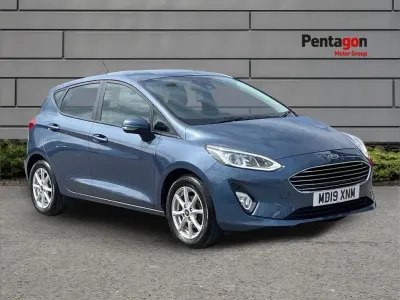 Used Ford Fiesta Zetec 84 HP (61 kW) 2019 Blue Hatchback