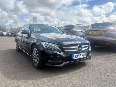 Used Mercedes C220 170 HP (125 kW) 2015 Black Sedan