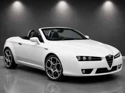Used Alfa Romeo Spider Super 200 HP (147 kW) 2010 White Cabriolet
