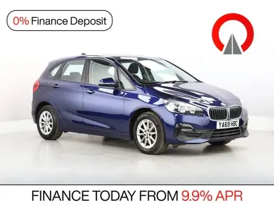 Used BMW 220 Comfort Edition 192 HP (141 kW) 2019 Blue MPV
