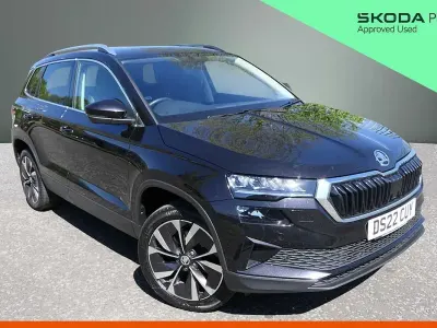 Używany Skoda Karoq SE L 110 KM (80 kW) 2022 Czarny SUV
