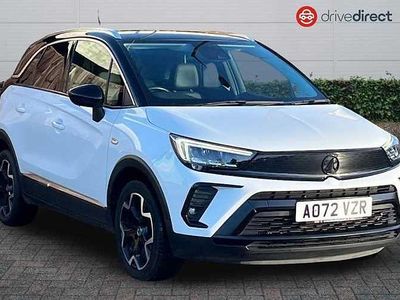 White Used 2022 Vauxhall Crossland Ultimate SUV | £11,750 (Fair price)