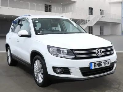 Used VW Tiguan Edition 150 HP (110 kW) 2016 White SUV