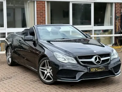 Used Mercedes E250 AMG 2013 Black Cabriolet