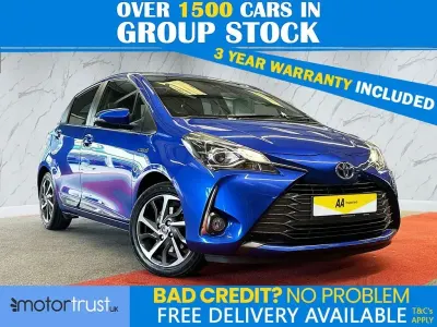 Used Toyota Yaris 2020 Blue Hatchback