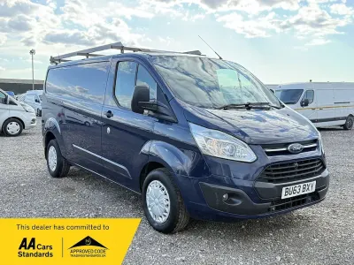 Used Ford Transit Custom Trend 125 HP (91 kW) 2013 Blue Van