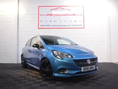Second-hand Vauxhall Corsa Edition 75 CP (55 kW) 2016 Albastru Hatchback