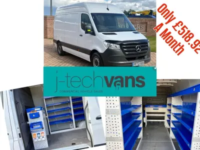 Używany Mercedes Sprinter 2022 Biały Van