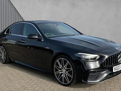 Used Mercedes C43 AMG Premium Plus 408 HP (300 kW) 2023 Obsidian black metallic