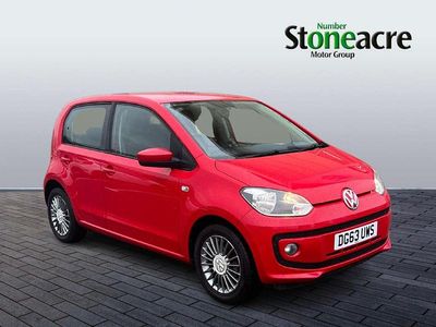 Red Used 2014 VW up! high up! Hatchback | £8,699 (Fair price)