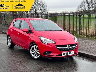 Red Used 2016 Vauxhall Corsa Hatchback | £5,495 (Fair price)
