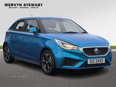 Used MG MG3 Excite 106 HP (77 kW) 2024 Blue Hatchback