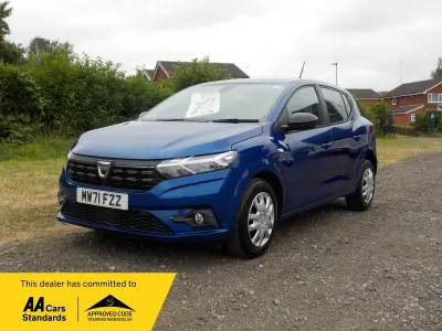 Used Dacia Sandero Comfort 2021 Blue Hatchback