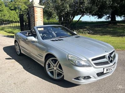Silver Used 2012 Mercedes SL350 Cabriolet | £12,995 (Fair price)
