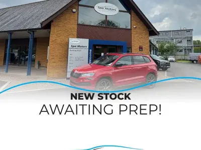 Used Skoda Karoq SportLine 150 HP (110 kW) 2019 Red SUV