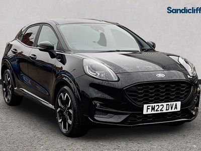 Black Used 2022 Ford Puma ST-Line X Hatchback | £14,880 (Fair price)