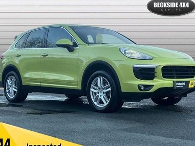 Green Used 2015 Porsche Cayenne SUV | £20,950 (A bit pricey)