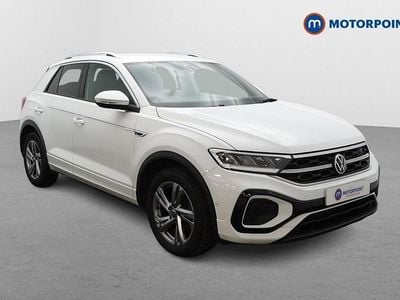 Used VW T-Roc R-line 2022 White SUV