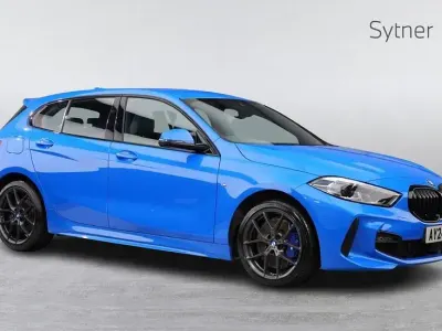 Used BMW 118 M Sport 134 HP (98 kW) 2024 Blue Hatchback