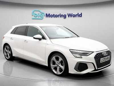 Used Audi A3 Sportback S-Line 150 HP (110 kW) 2020 White Hatchback