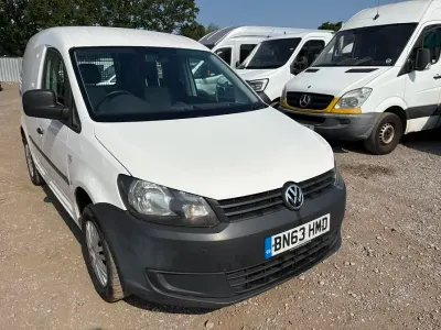 Used VW Caddy Startline 102 HP (75 kW) 2013 White MPV