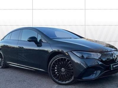 Grey Used 2024 Mercedes EQE350 AMG line Sedan | £49,919 (Expensive)