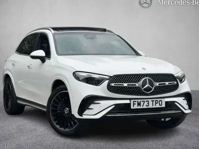Used Mercedes GLC220 AMG line 197 HP (144 kW) 2023 White SUV