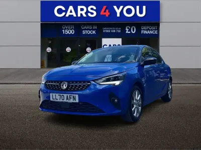 Used Vauxhall Corsa Elite 100 HP (73 kW) 2020 Blue Hatchback