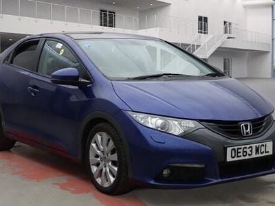 Used Honda Civic EX 142 HP (104 kW) 2014 Blue Hatchback