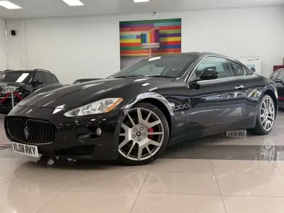 Used Maserati Granturismo 405 HP (297 kW) 2008 Black Coupe