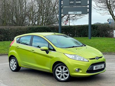 Usado Ford Fiesta Zetec 2011 Verde Citadino